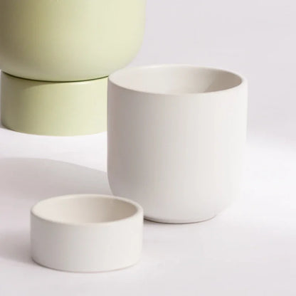Pot de Fleur en Céramique Couleur